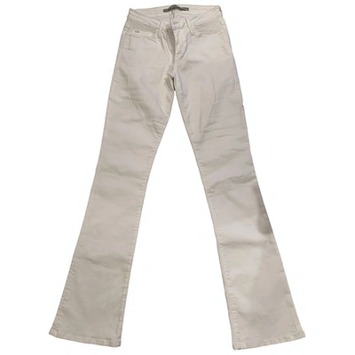 Pre-owned Joe's Large Jeans In White