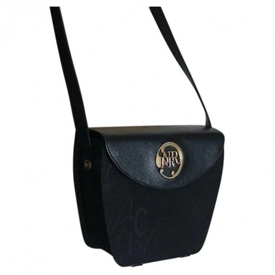 Pre-owned Nina Ricci Cloth Crossbody Bag In Black