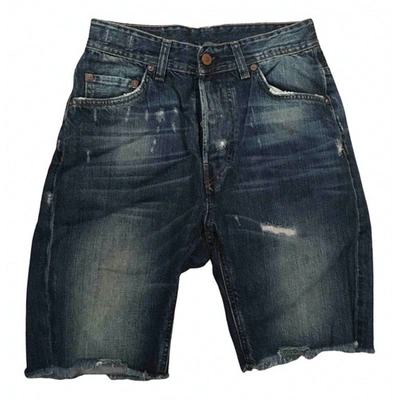 Pre-owned Mauro Grifoni Blue Denim - Jeans Shorts