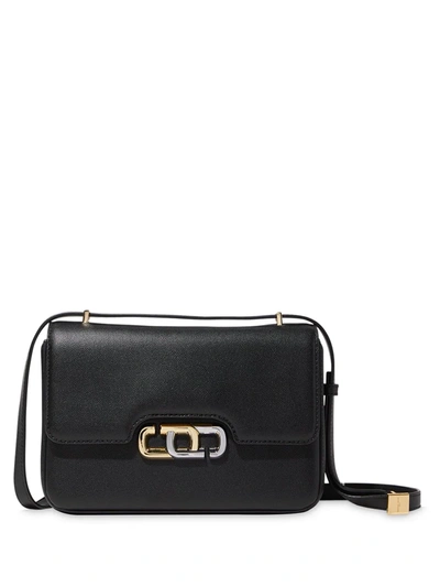 Marc Jacobs The J Link Small Leather Shoulder Bag In Black