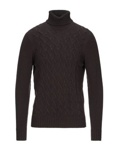 Drumohr Turtlenecks In Brown