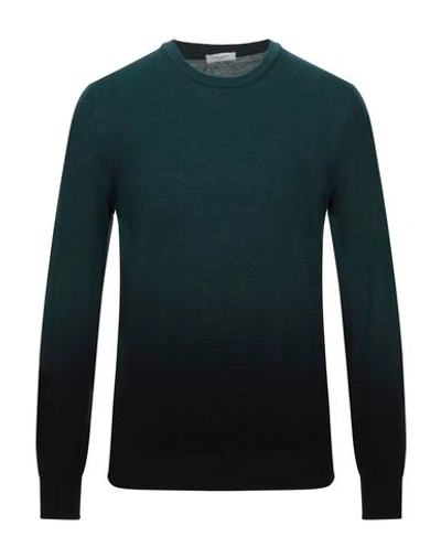 Paolo Pecora Sweaters In Dark Green