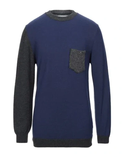 Obvious Basic Sweater In Dark Blue