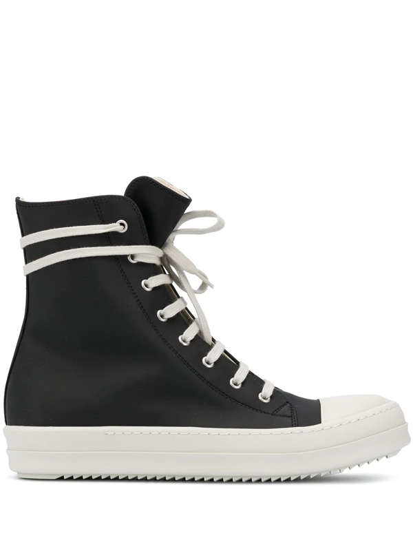 rick owens high top sneaker
