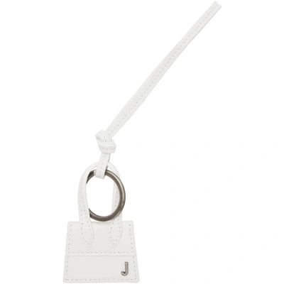 Jacquemus Le Porte Clés Chiquito Mini Keyring In White