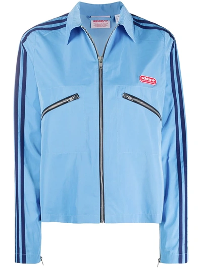 Adidas X Lotta Volkova Zip Shirt Blue Ge5843 | ModeSens