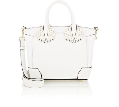 Christian Louboutin Eloise Small Leather Tote Bag, White | ModeSens