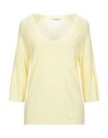 Kangra Cashmere Sweaters In Yellow