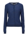 Boutique Moschino Cardigans In Blue