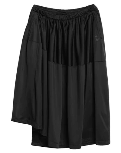 Y-3 Midi Skirts In Black