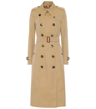 Burberry The Long Chelsea Heritage Trench Coat In Beige