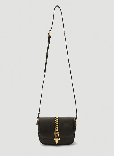 Gucci Sylvie 1969 Mini Shoulder Bag In Black