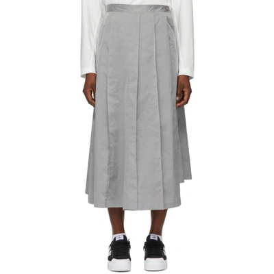 Y-3 Mid-length Track Skort In Burnished S