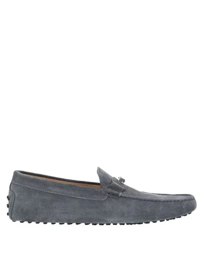 Tod's Loafers In Grey