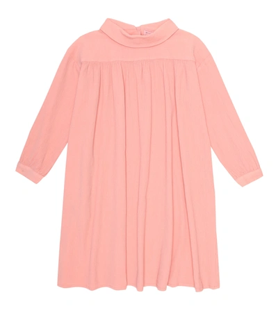 Morley Kids' Magma Cotton Dress In Pink