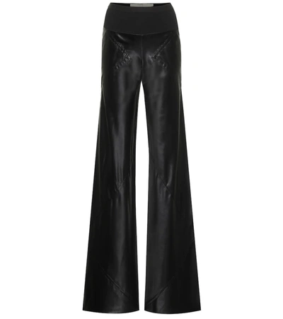 Rick Owens Bias High-rise Flared Pants In Black