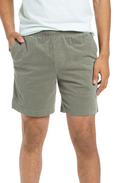 Goodlife Stretch Corduroy Shorts In Laurel Wreath