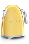 Smeg '50s Retro Style Electric Kettle In Gold