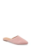 Madewell Remi Mule In Weather Berry Suede