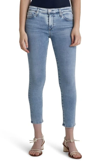 Ag The Prima Mid Rise Crop Cigarette Jeans In 16 Years Electrified