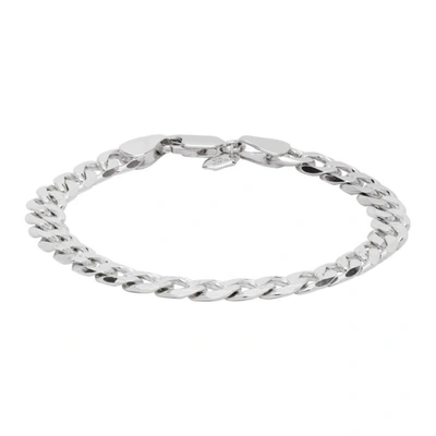 Maria Black 18.5cm Forza Chain Bracelet In Silver