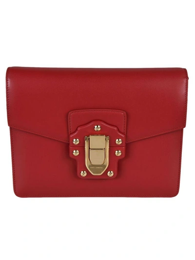 Dolce & Gabbana Lucia Shoulder Bag In Rosso