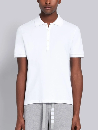 Thom Browne Rwb-stripe Shirt In White