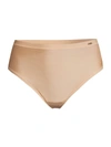 Le Mystere Infinite Comfort High Waist Thong In Natural