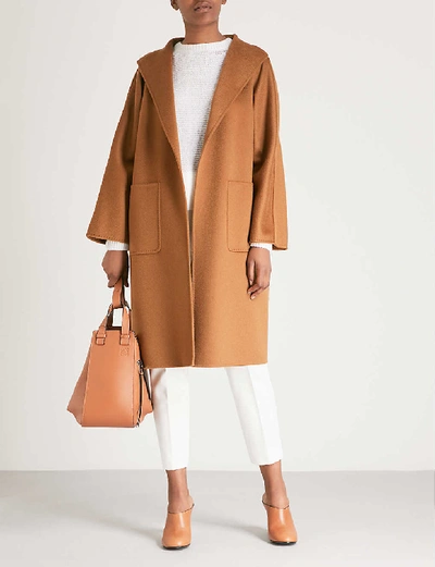 max mara lilia tobacco Max Mara Lilia Coat Tobacco Max Mara Womens Tobacco Lilia Belted Cashmere  Coat