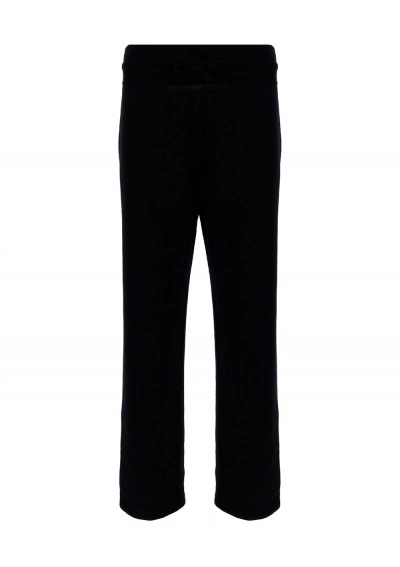 Agnona Knitted Pants In Nero
