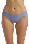 Commando Women's Butter Mid-rise Thong In Pebble