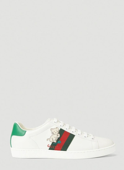 Gucci Ace Sneakers In White