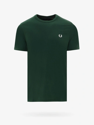 Fred Perry Eyelike T-shirt In Green