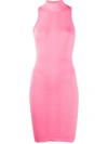 Nike Air Sleeveless Midi Dress In Pink