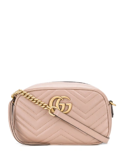Gucci Marmont Shoulder Bag In Pink