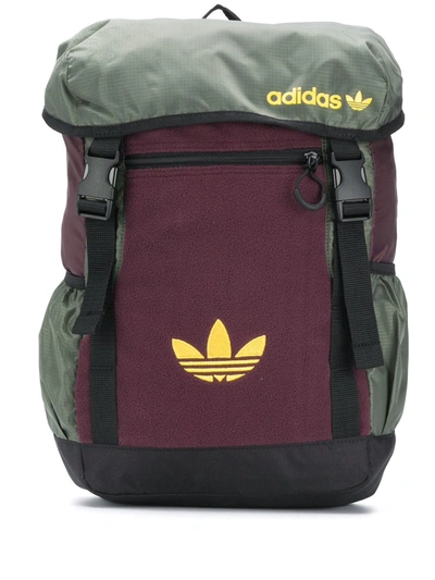 Adidas Originals Premium Essentials Toploader Backpack In Red