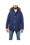 Woolrich - Arctic Anorak Woou0272mrut0001 In Blue Iris