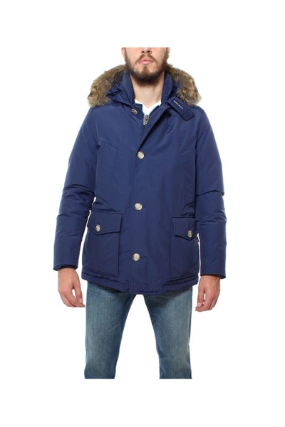 Woolrich - Arctic Anorak Woou0272mrut0001 In Blue Iris