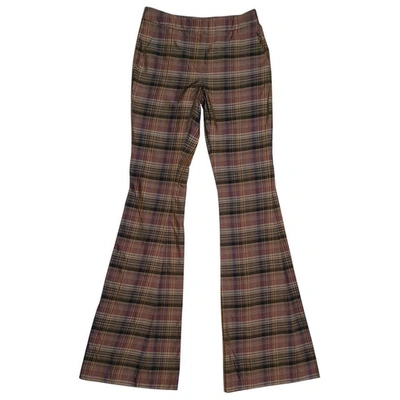 Pre-owned Stella Mccartney Trousers In Multicolour