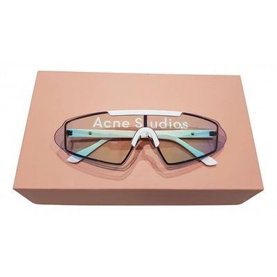 Pre-owned Acne Studios White Sunglasses