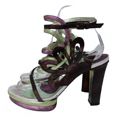 Pre-owned Emilio Pucci Heels In Brown
