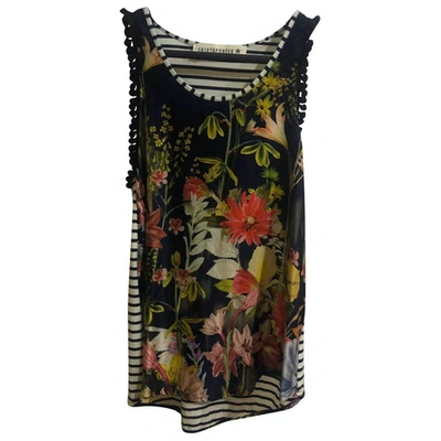 Pre-owned Shirtaporter Silk Camisole In Multicolour