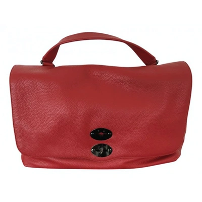 Pre-owned Zanellato Leather Crossbody Bag In Red