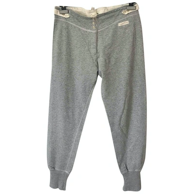 Pre-owned Hoss Intropia Large Pants In Grey