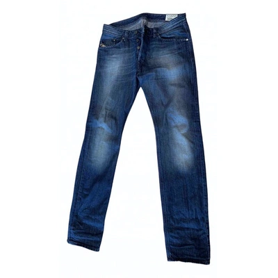 Pre-owned Diesel Blue Cotton Jeans