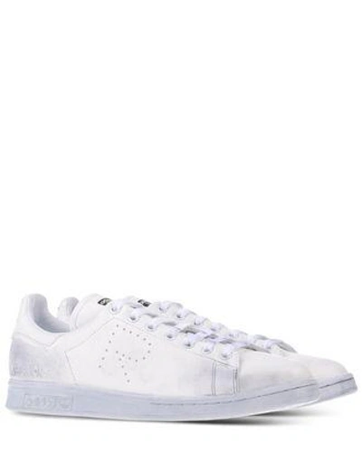 Raf Simons White Adidas Originals Edition Stan Smith Comfort Sneakers