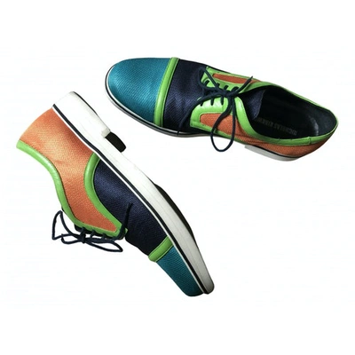 Pre-owned Nicholas Kirkwood Lace Ups In Multicolour