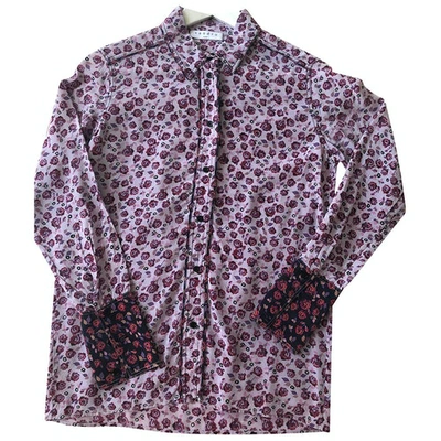 Pre-owned Sandro Silk Shirt In Other