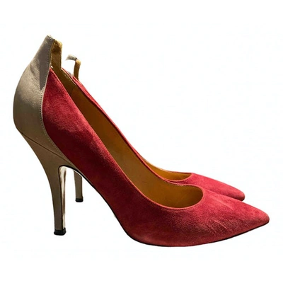 Pre-owned Isabel Marant Heels In Red