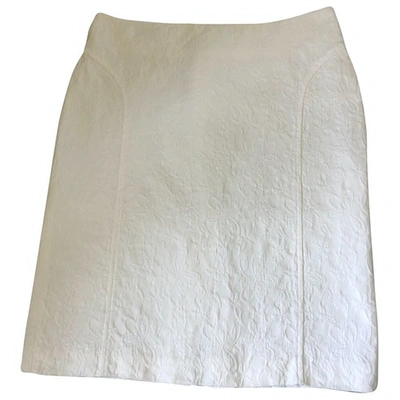 Pre-owned Peserico Mid-length Skirt In Beige